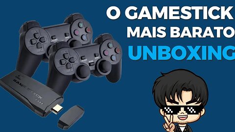 Game Stick mais barato - Unboxing