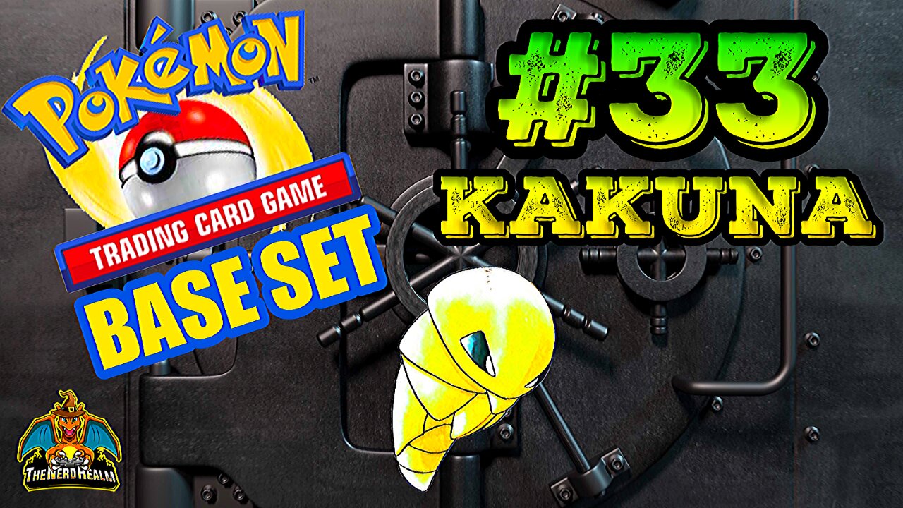 Pokemon Base Set #33 Kakuna | Card Vault