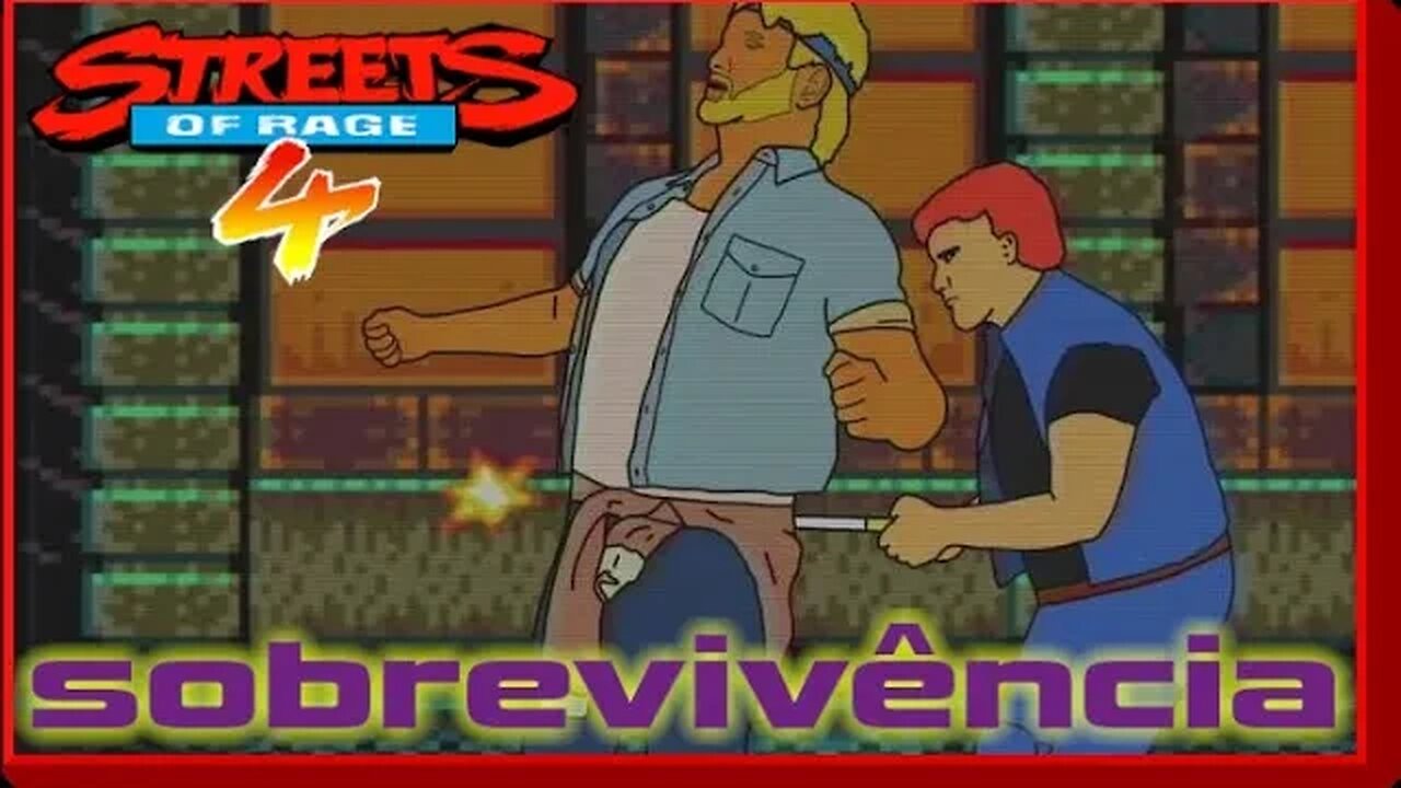 Streets of Rage 4 e Clemer -Ex-Goleiro do Flamengo