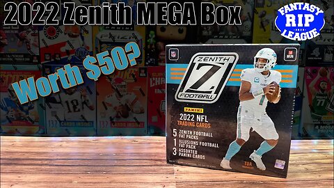 2022 Zenith Football MEGA Box | Interesting Mix Up Product, BUT is it Worth $50?