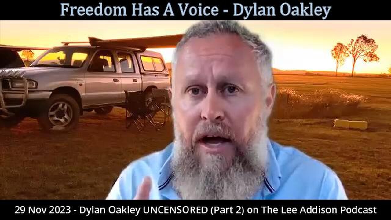 Dylan Oakley Uncensored (Part 2) on The Lee Addison Podcast, 29 Nov 2023