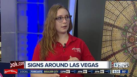 Signs around Las Vegas