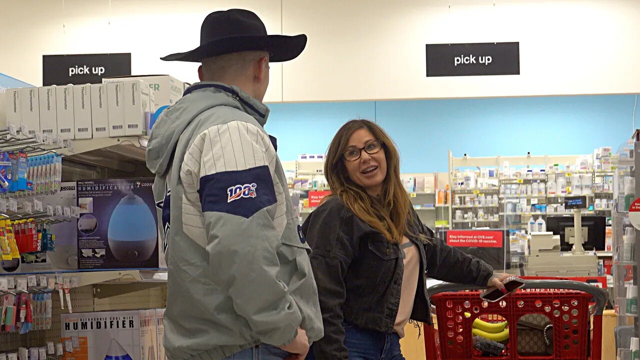 MILITARY DAD PICKS UP MOMS AT TARGET!