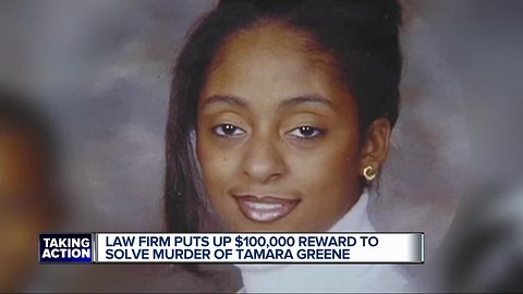 Law firm puts up $100K reward to solve murder of Tamara Greene