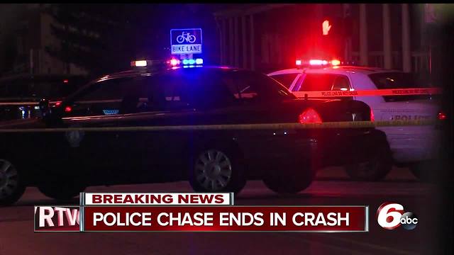 IMPD officer injured following chase on Indy’s southeast side