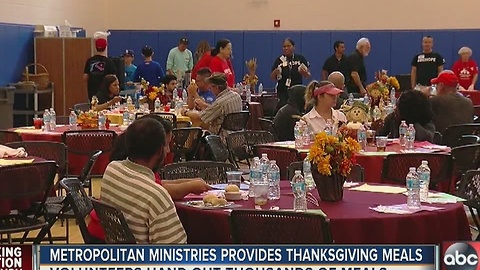Metropolitan Ministries feeds 6,000 during Thanksgiving feast