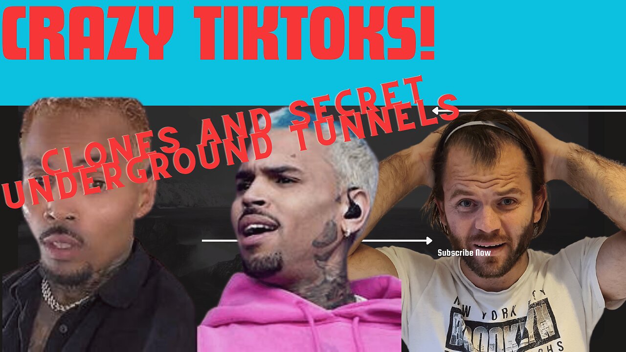 Celebrity Clones and a lot more crazy conspiracies reactions video from tiktok