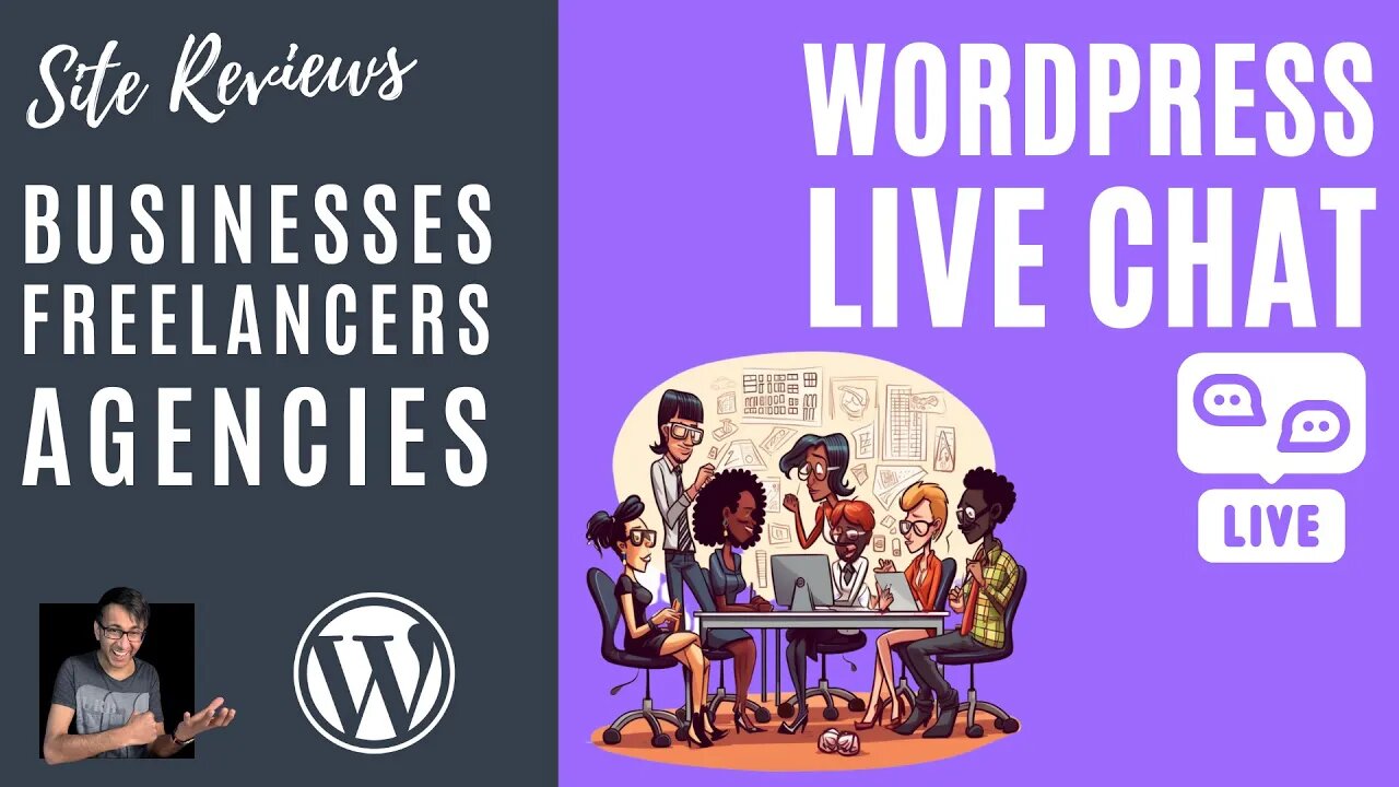 Friday 23rd June - Live Chat - Ask Me Anything, Q&A, Site Reviews with Web Squadron #Wordpress