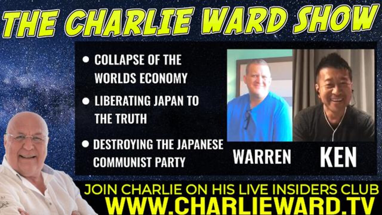 LIBERATING JAPAN TO THE TRUTH WITH KEN SHINOHARA, WARREN DOUGLAS & CHARLIE WARD