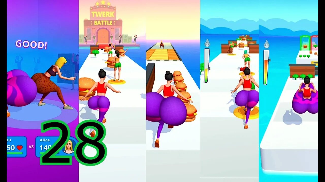 Twerk Race 3D — Running Game3D Full Gameplay walkthrough (android/ios) | level 270-280 Part 28