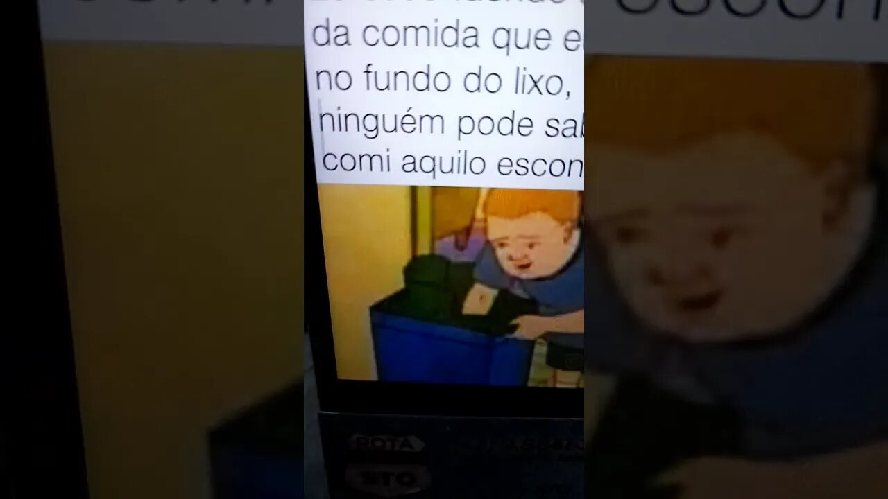 Escondendo a comida