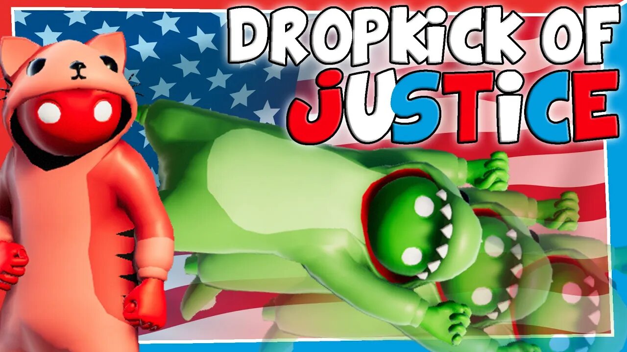 The Dropkick of JUSTICE! (Gang Beasts Zombies/ Waves)