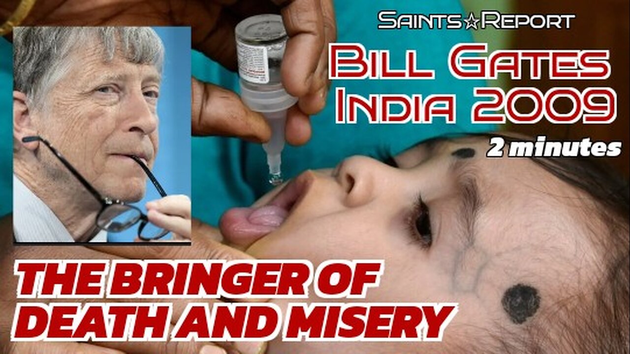 ⚫️2938. Bill Gates ☠️ INDIA 2009 Experiment