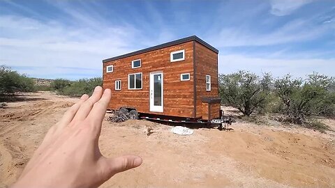 MOVING THE TINY HOUSE!