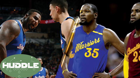 NBA Finals Breakdown, Who Looks Dumber Between Austin Rivers & Big Baby? -The Huddle