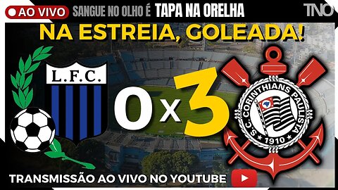LIVERPOOL 0 X 3 CORINTHIANS | 1ª RODADA | LIBERTADORES 2023 | GOLEADA E PERDA DE RENATO AUGUSTO