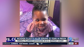 Man who murdered 3-year-old McKenzie Elliott in 2014 sentenced to 25 years