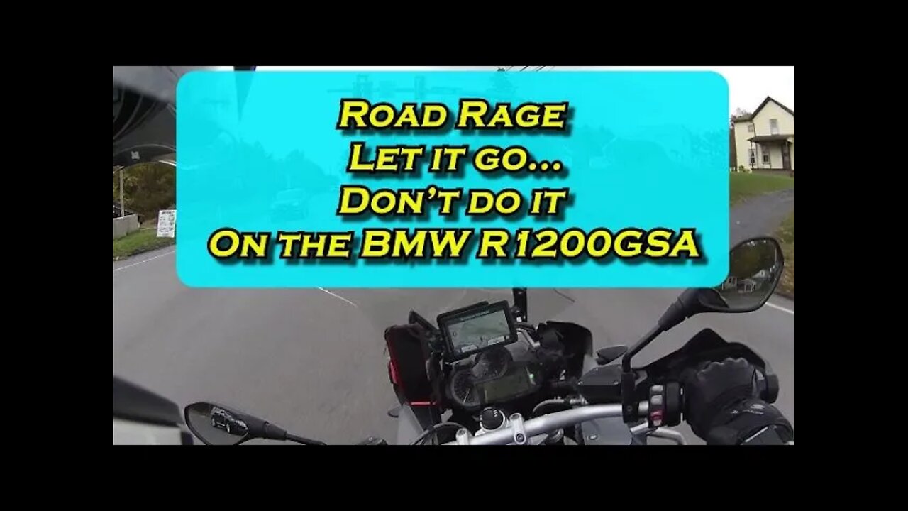 Road Rage... Let it go!