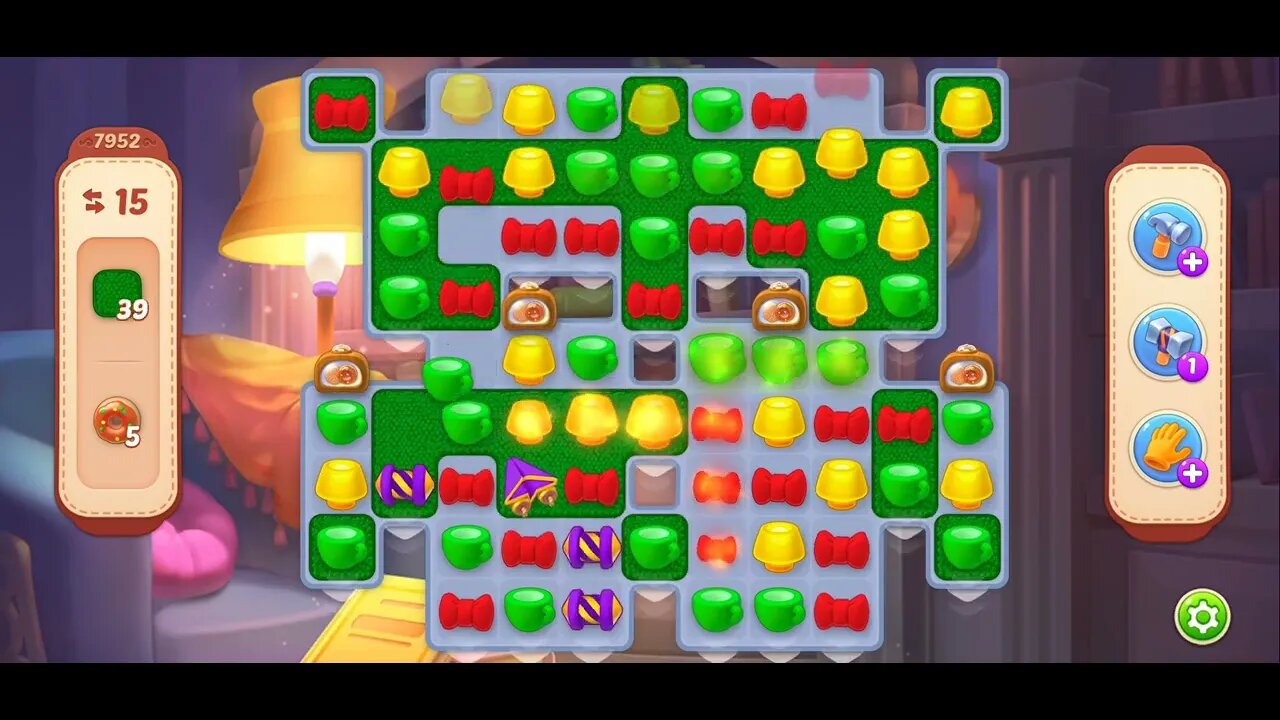 Playrix Homescapes Gameplay Walkthrough Level 7952