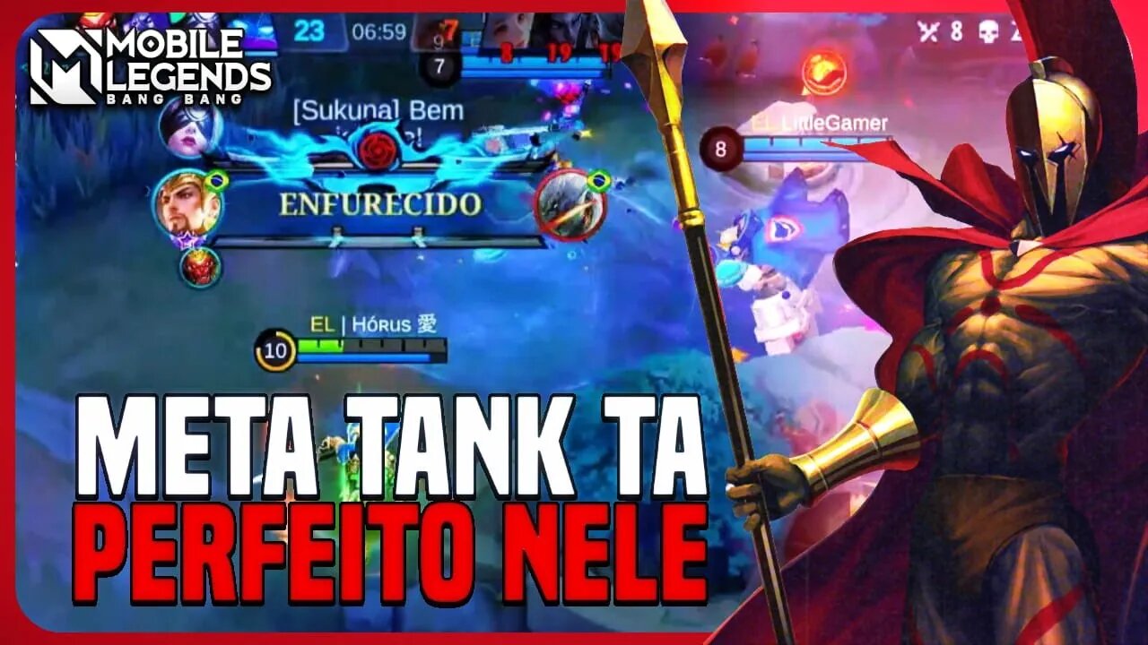 ESSE META TANK TA INSANO NO MINSITAR | MLBB