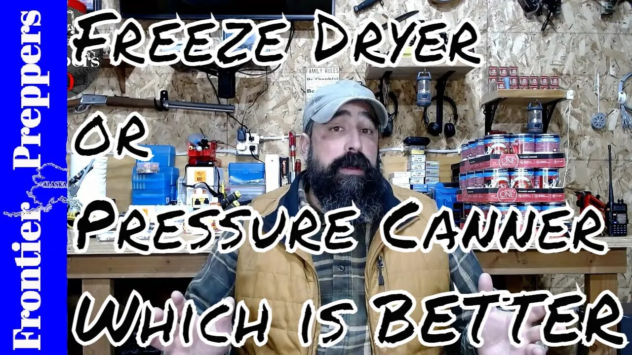 Freeze Dryer or Pressure Canner - Which is BETTER