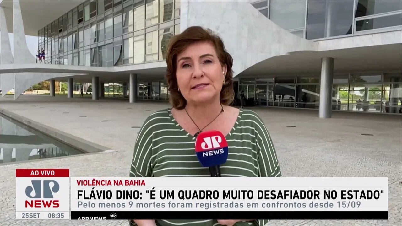 Flávio Dino diz que violência na Bahia é “um quadro muito desafiador”