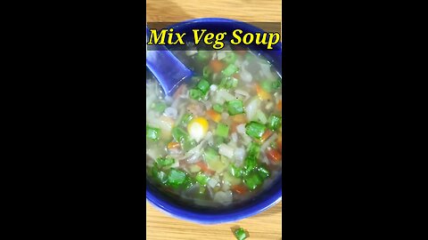 recipe of mix veg soup