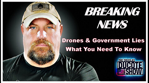 BREAKING NEWS: Drones & Lies, Insert Adam Kinzinger