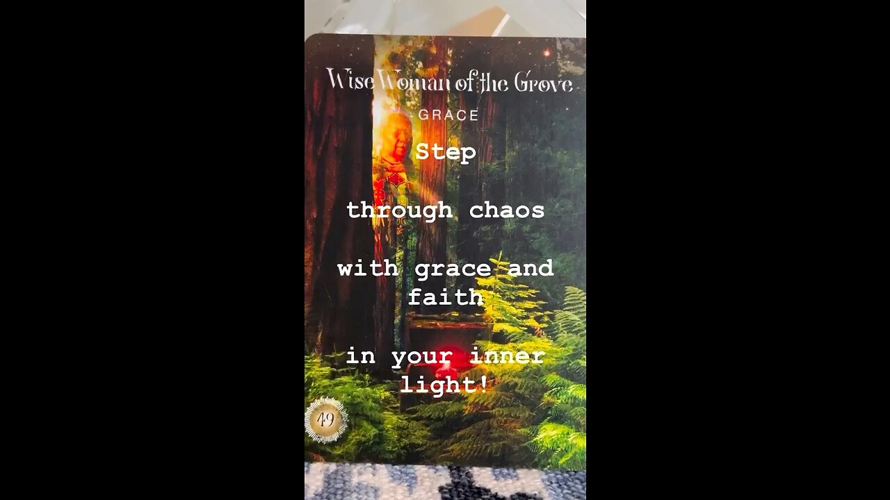 ORACLE MESSAGE (for you) Sacred Forest deck by Denise Linn #oracle #tarotary #dailycard #musings