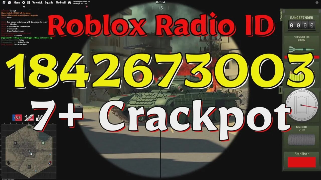 Crackpot Roblox Radio Codes/IDs