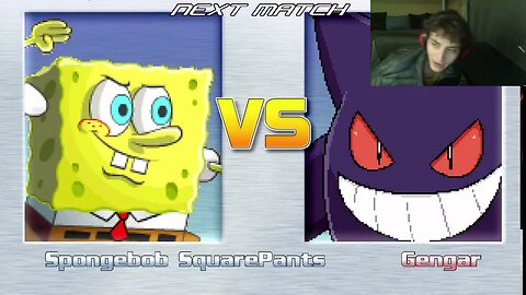 SpongeBob SquarePants VS Gengar The Ghost Type Pokemon In An Epic Battle In The MUGEN Video Game