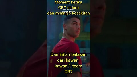 moment ketika CR7 diciderai#shorts