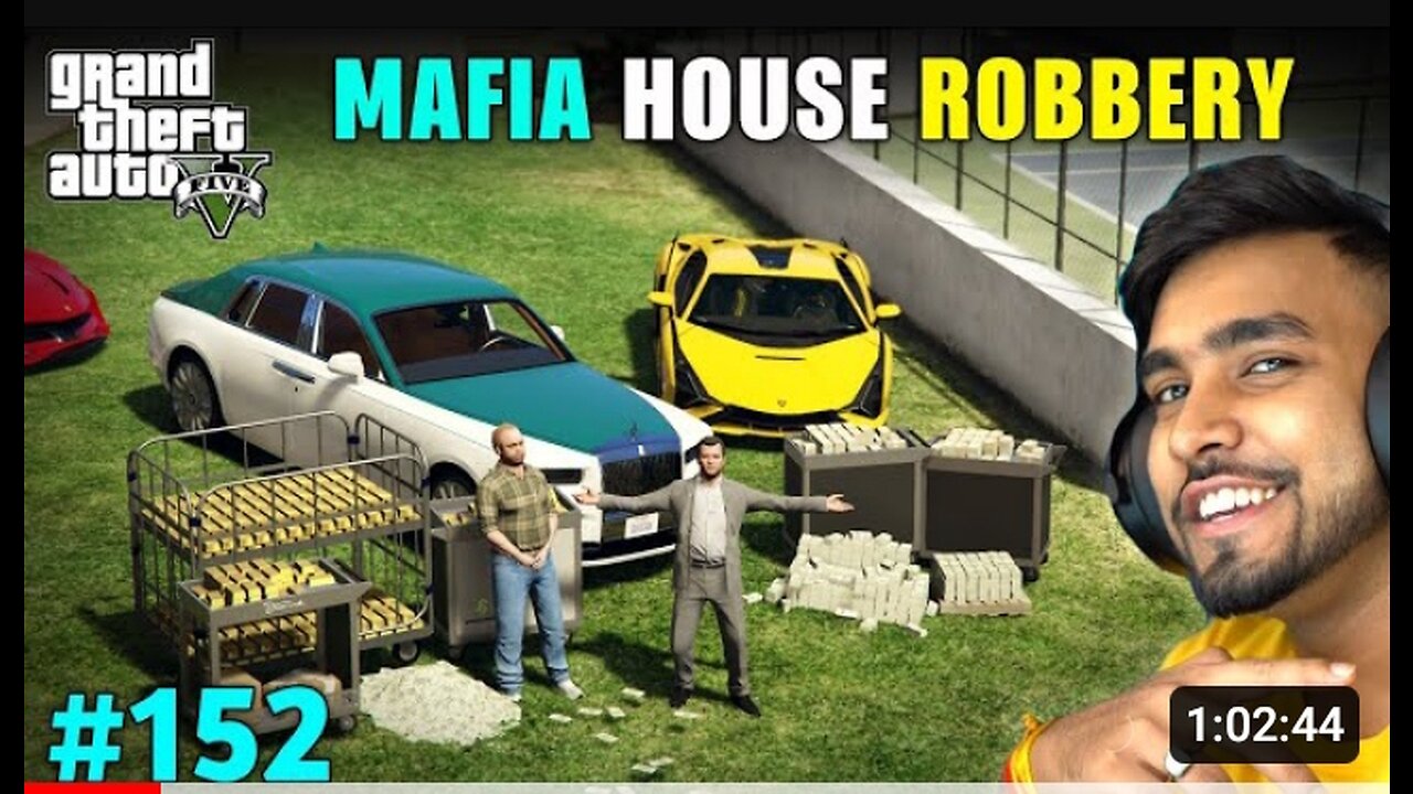 THE BIGGEST MAFIA HOUSE ROBBERY | GTA 5 GAMEPLAY