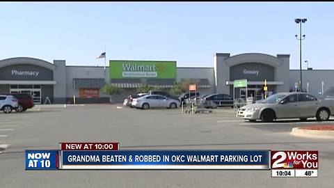 Grandma beaten & robbed in OKC parking lot