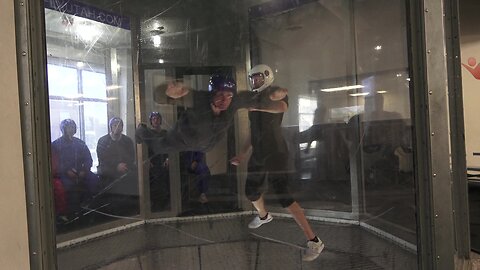 robert flies - - indoor skydiving