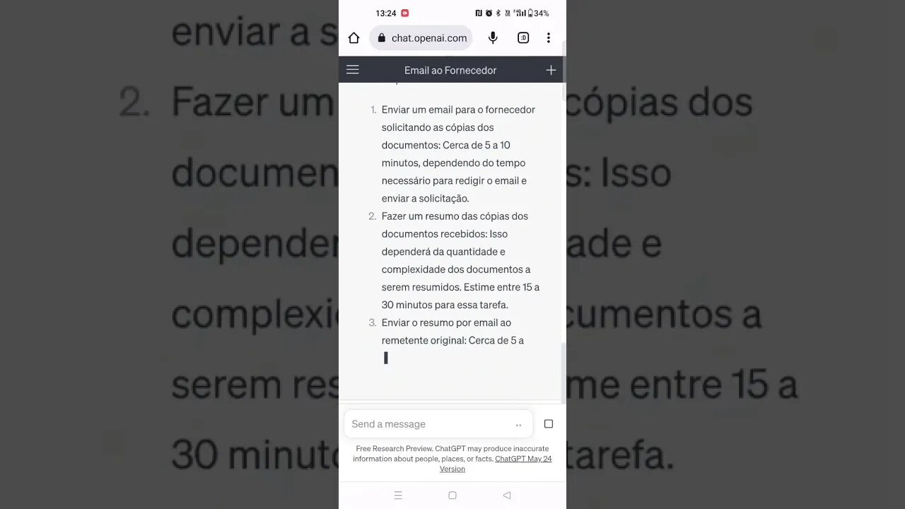 Organize suas tarefas com o ChatGPT! Descubra o tempo das atividades em segundos! #chatgpt
