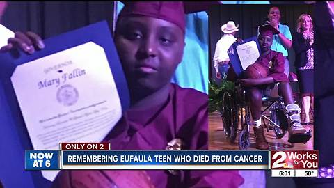 Eufaula teen remembered by community