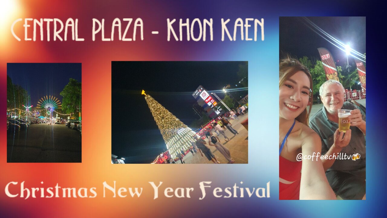 Christmas New Year Festival at Central Khon Kaen - Food Market, Side-Show Alley & Leo Beer Garden