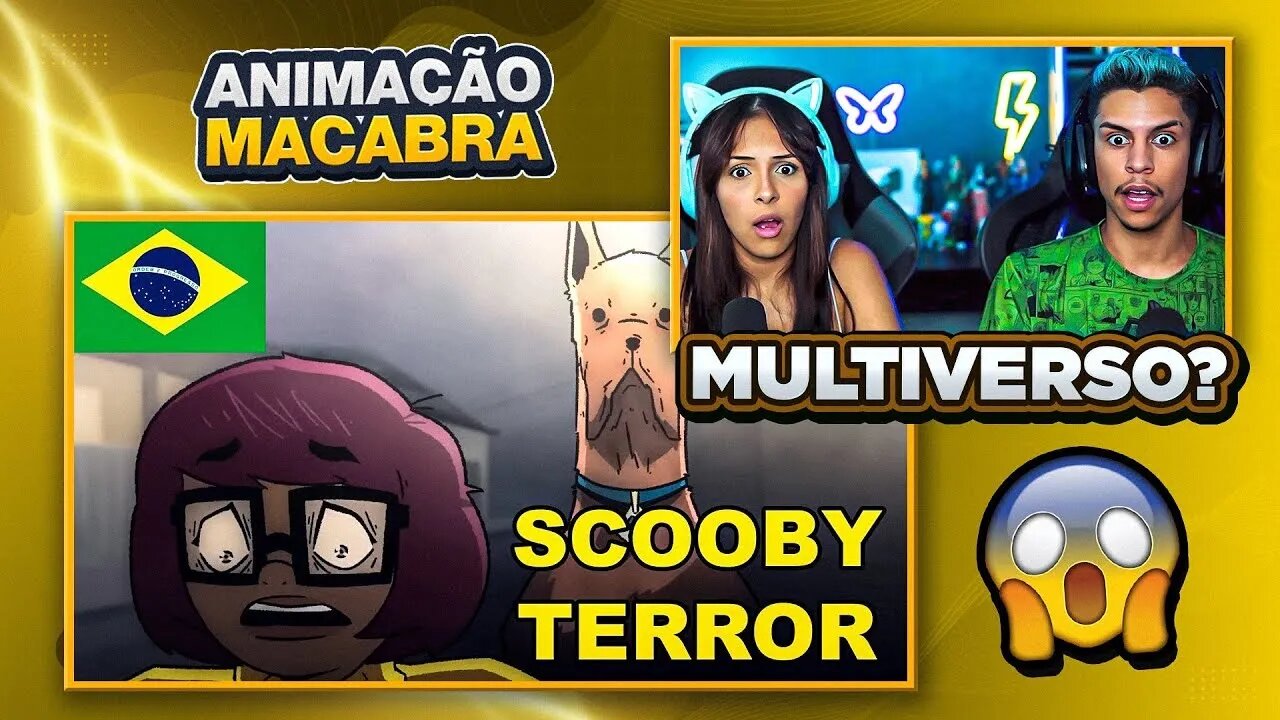 SCOOBY DOO - animação macabra | [React em Casal] 🔥