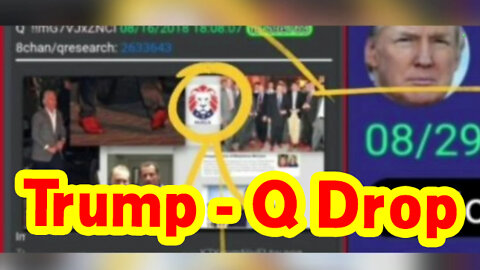 Trump - Scavino: Q Drop