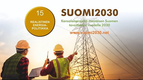 Tavoite nro 15: Realistinen energiapolitiikka.