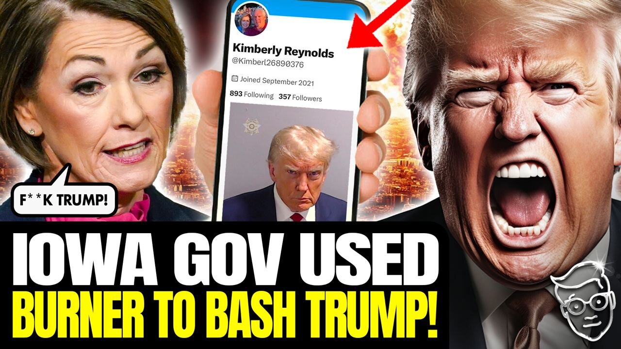 Iowa Governor CAUGHT Using 'Burner Account' To B*tch about Trump AFTER Endorsing Him in 2020 | WTF!?