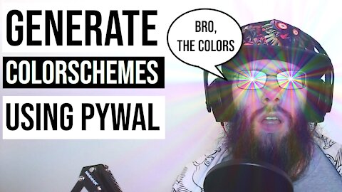 How to generate all the terminal color schemes with pywal