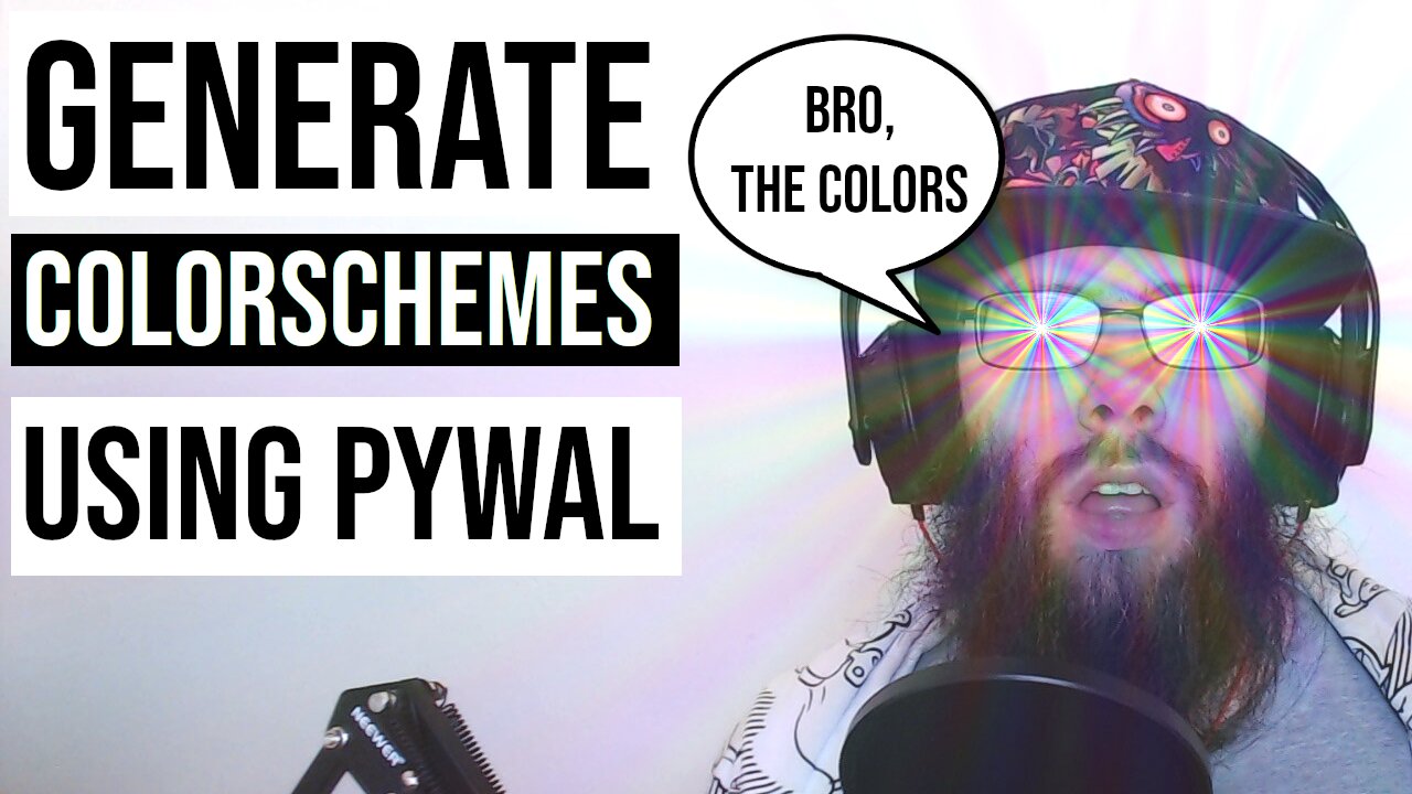 How to generate all the terminal color schemes with pywal