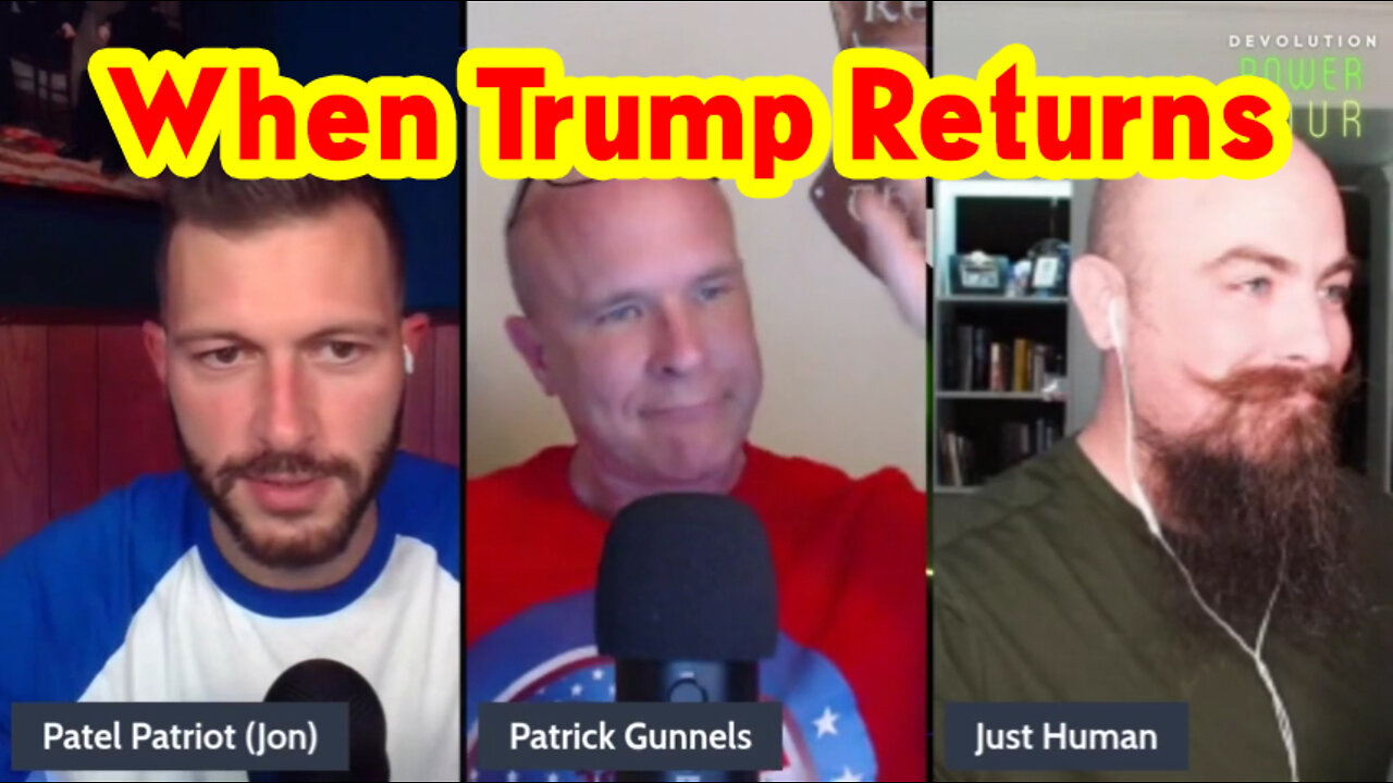 Patel Patriot Huge Intel w/ Just Human and Patrick Gunnels