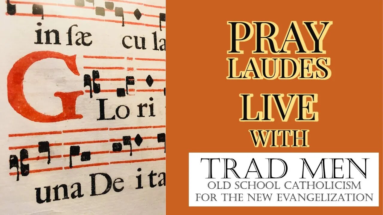 Laudes for Thursday of the Octave of Pentecost. Roman Breviary, 1960. (English)