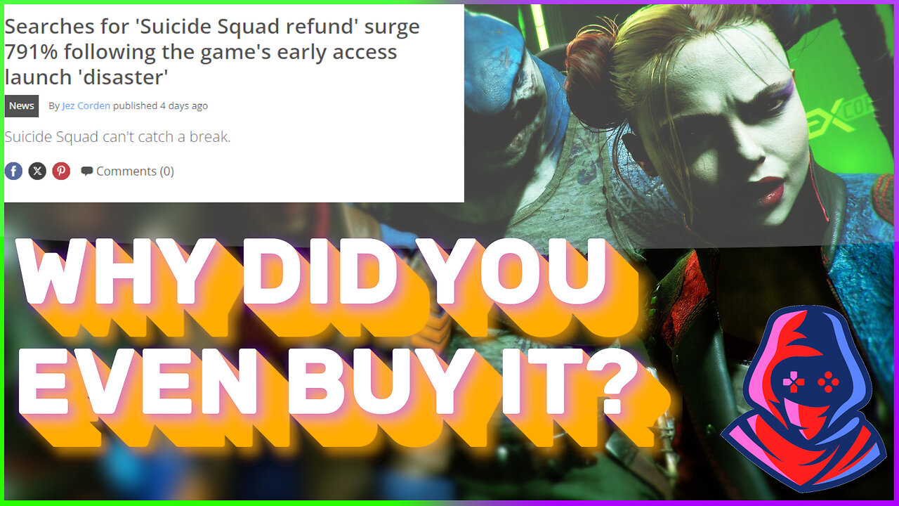 This Game Shouldn't Have All These Refunds [Suicide Squad: Kill the Justice League]