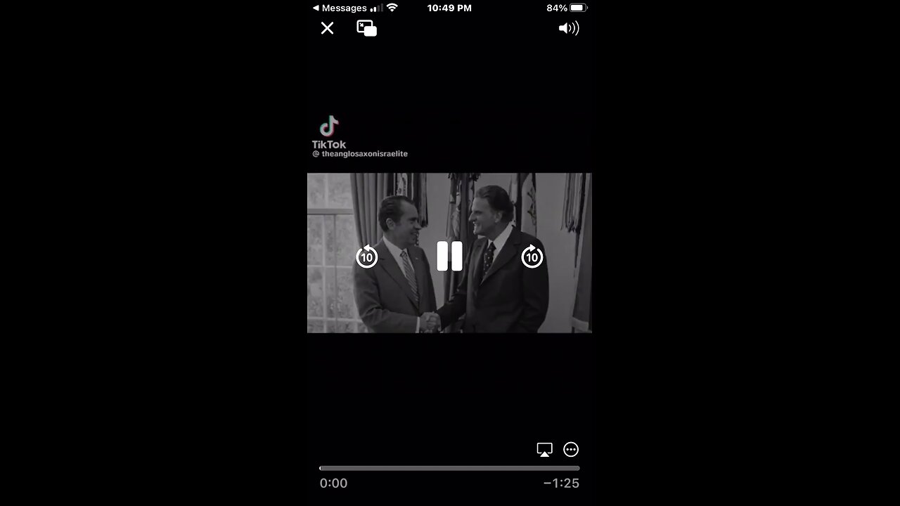Recorded conversation between Billy Graham and President Nixon - quite revealing