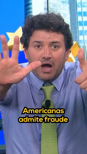 Americanas admite fraude