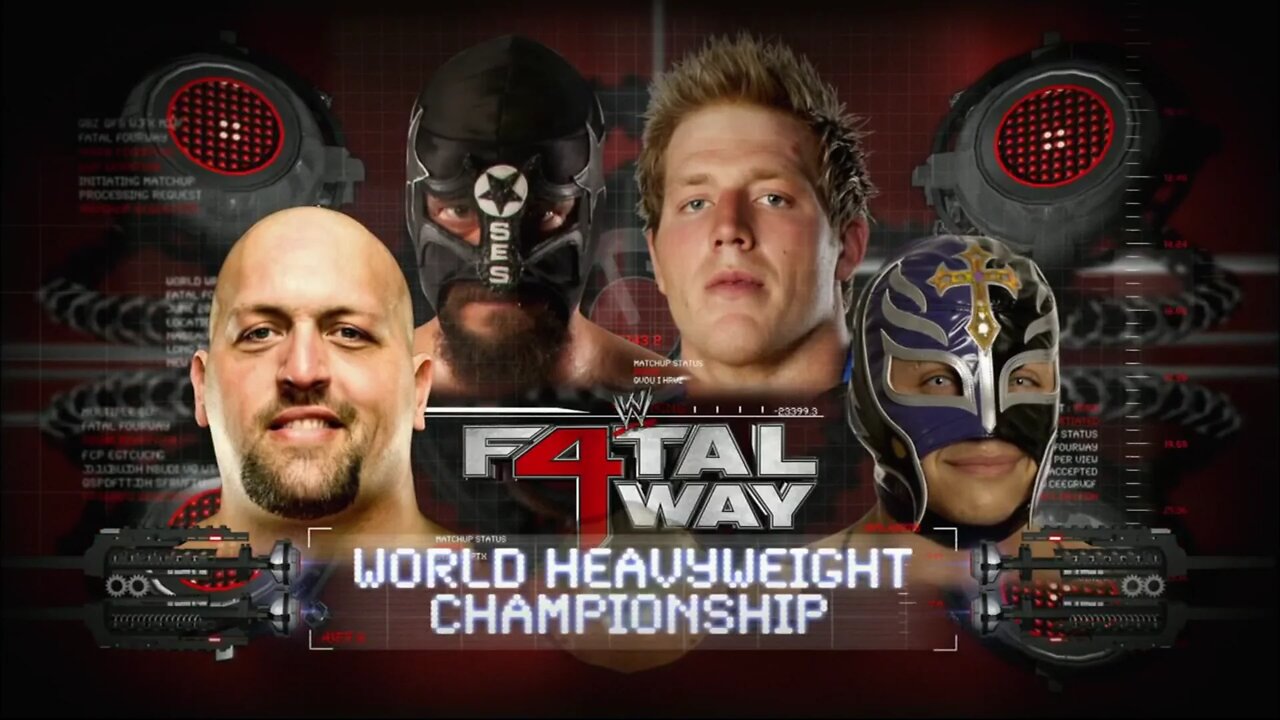 Big Show vs CM Punk vs Jack Swagger vs Rey Mysterio - WWE Fatal 4-Way 2010 (Full Match)